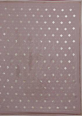  Satin swarovski With Embroidery Butti Work Saree With Blouse Piece 8