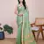 Pista Traditional Kota Doriya c Weaving Jari Festive Rajasthani Festive Saree
