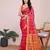 Pink Kota Doriya c Weaving Jari Traditioanlly Rich Trendy Festive Indian Saree