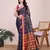 Blue Kota Doriya c Weaving Jari Traditioanlly Rich Trendy Festive Indian Saree