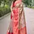 Beige Silk Woven Meenakari Heavy Looks Rich Traditional Ethnic Ceremonial Saree