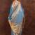 Light blue  jaccaurd tissue silk banarasi saree with blouse