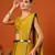 Mustard  Rangoli Silk  Bollywood  Saree With Blouse