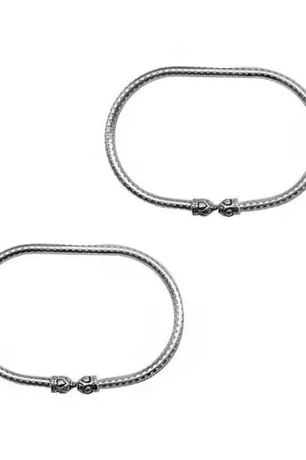Silver anklet, strand anklet, oxidised anklet, bollywood jewellery, german silver anklet set
