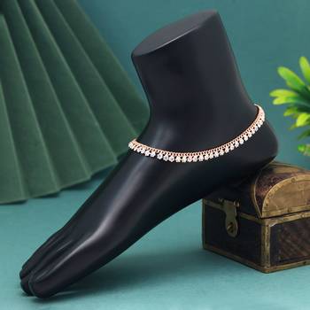 Rainblow color anklets 1