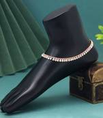 Rainblow color anklets