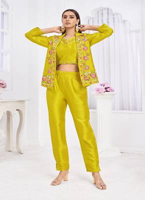 Women elegant layers for cotton hand foil print & light embroidery kurti 1