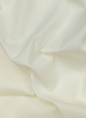 Off white cotton women embellished & embroidered unstitched dress material (unstitched 3 piece dress material) 4
