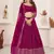 pink sequin georgette lehenga set choli with dupatta