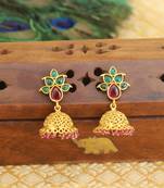 Designer matte finish earrings