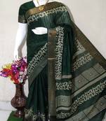 Bhagalpuri Kota Silk Saree With Blouse 