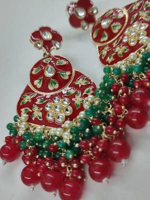 Traditional earrings for wo  and girls 3