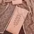Peach Viscose Organza Banarasi Unstitched Dress Material