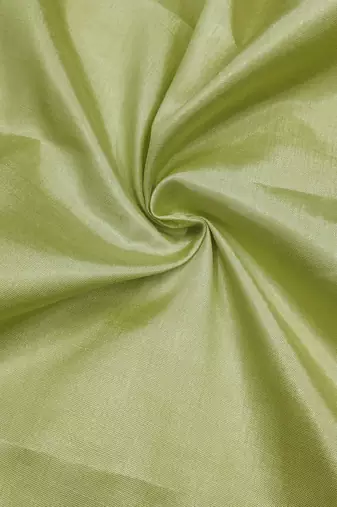 Pista Viscose Organza Banarasi Unstitched Dress Material