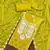 Lime Modal Chanderi Embroidered Unstitched Dress Material