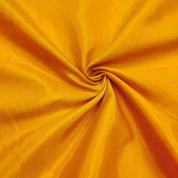 Yellow Modal Chanderi Embroidered Unstitched Dress Material 4