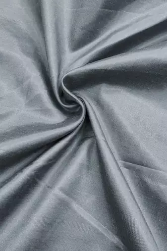 Grey Viscose Organza Banarasi Unstitched Dress Material