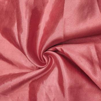 Peach Chanderi silk blend Unstitched Dress Material 4