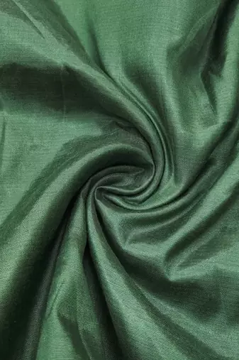 Green Viscose Organza Embroidered Unstitched Dress Material