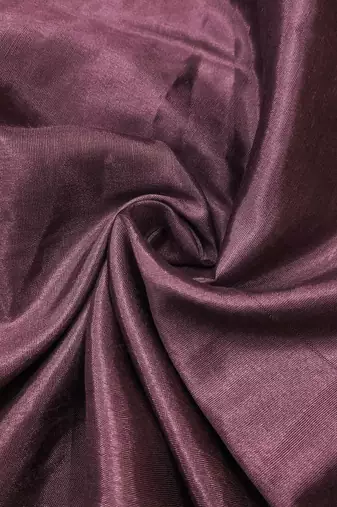 Wine Viscose Organza Embroidered Unstitched Dress Material