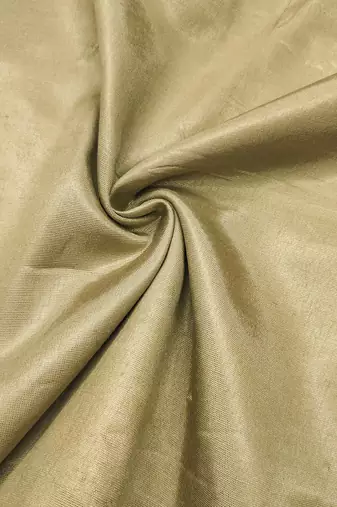 Olive Viscose Organza Position Work Unstitched Dress Material