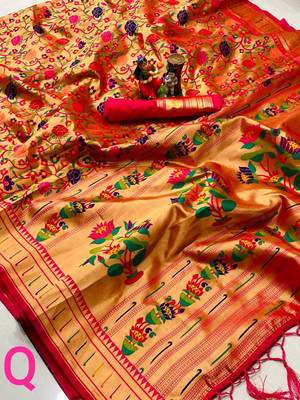 Pink Kanchipuram Silk Saree With Zari Waving Border And Designer Pallu With Blouse Piece For Women 2