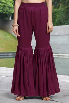  Art Silk Embroidery Kurta Sharara Set with Dupatta 9
