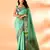 Elora pure cotton silk banarasi weaving saree (sea green)