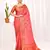 Elora soft silk banarasi woven chex weaving saree (pink)