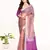 Elora plain banarasi tissue silk weaving saree (magenta)
