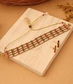 Tri-Color Elegance Choker Set