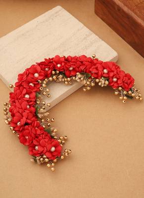 Vibrant Blossom Crown Hair Accessory" 2