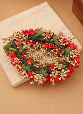 Vibrant Blossom Crown Hair Accessory" 4