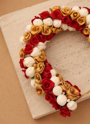 Multicolor plain fabric hair accessories 3