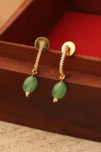 Mint Mist Cascade Necklace