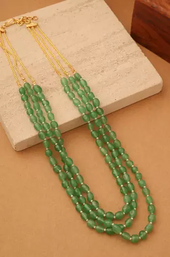 Mint Mist Cascade Necklace