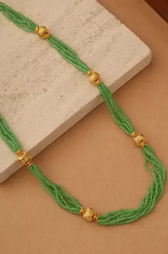 Golden Grove Statement Necklace"