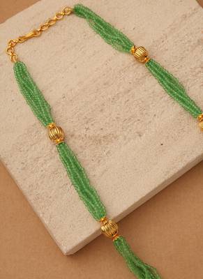 Golden Grove Statement Necklace" 3