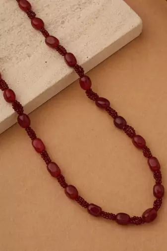 Crimson Harmony Necklace