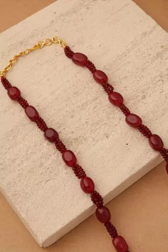 Crimson Harmony Necklace