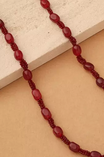 Crimson Harmony Necklace