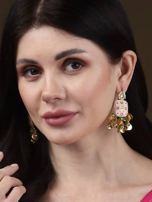 Gulaabi drop earring 5