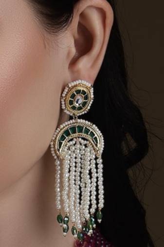 Chamakdaar drop earring