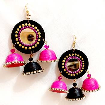 Quilled jhumkas  5 1