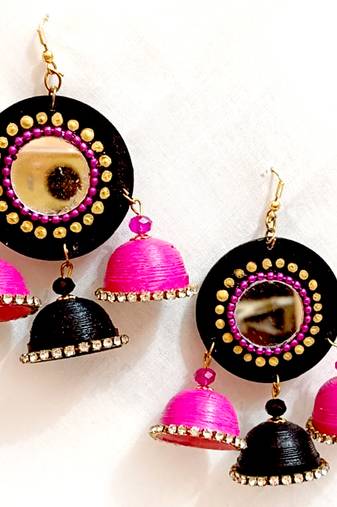 Quilled jhumkas  5