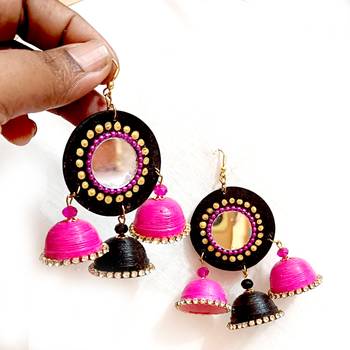 Quilled jhumkas  5 2