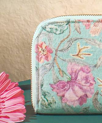 Mint aloha printed wallet 4