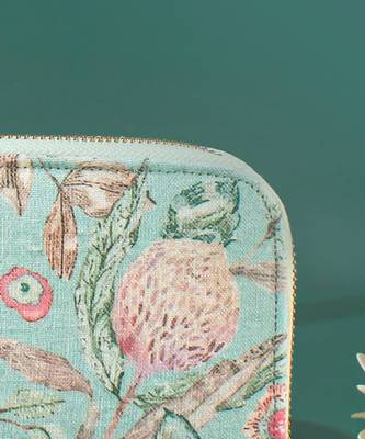 Mint aloha printed wallet 5