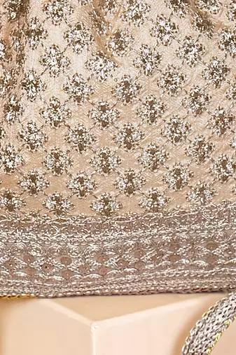 Gold inaya gold potli bag