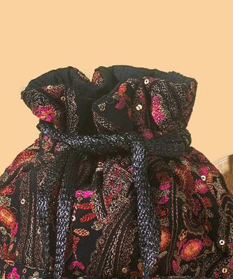Black rumi potli bag 5